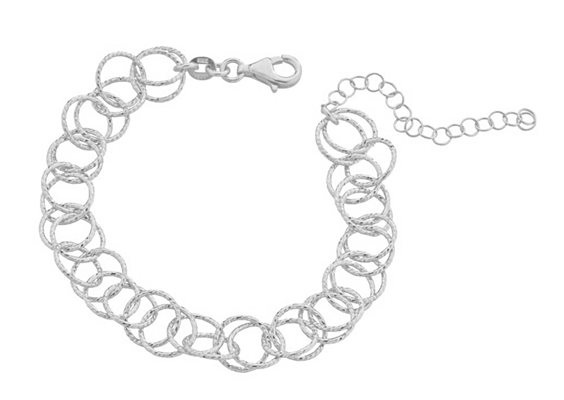 Armband Marcello Pane Dame LUX in Silber BRPV 009 - BRPV 009